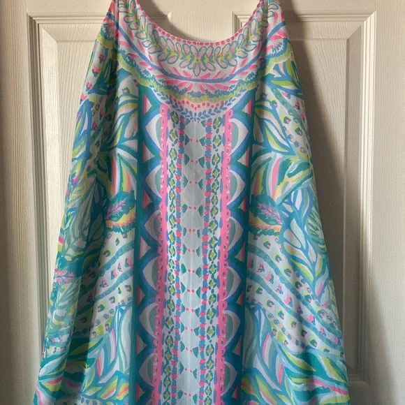 Lilly Pulitzer maxi summer dress size Large - Picture 2 of 7